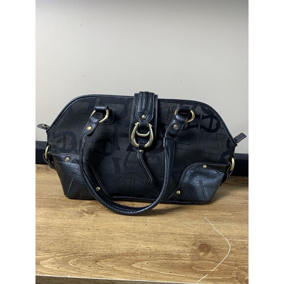 Etienne Aigner Women's Zip Shoulder Handbag Brown Soft Genuine Leather - Picture 1 of 16